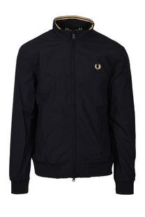 Fred Perry Brentham Jacket Black Fred Perry