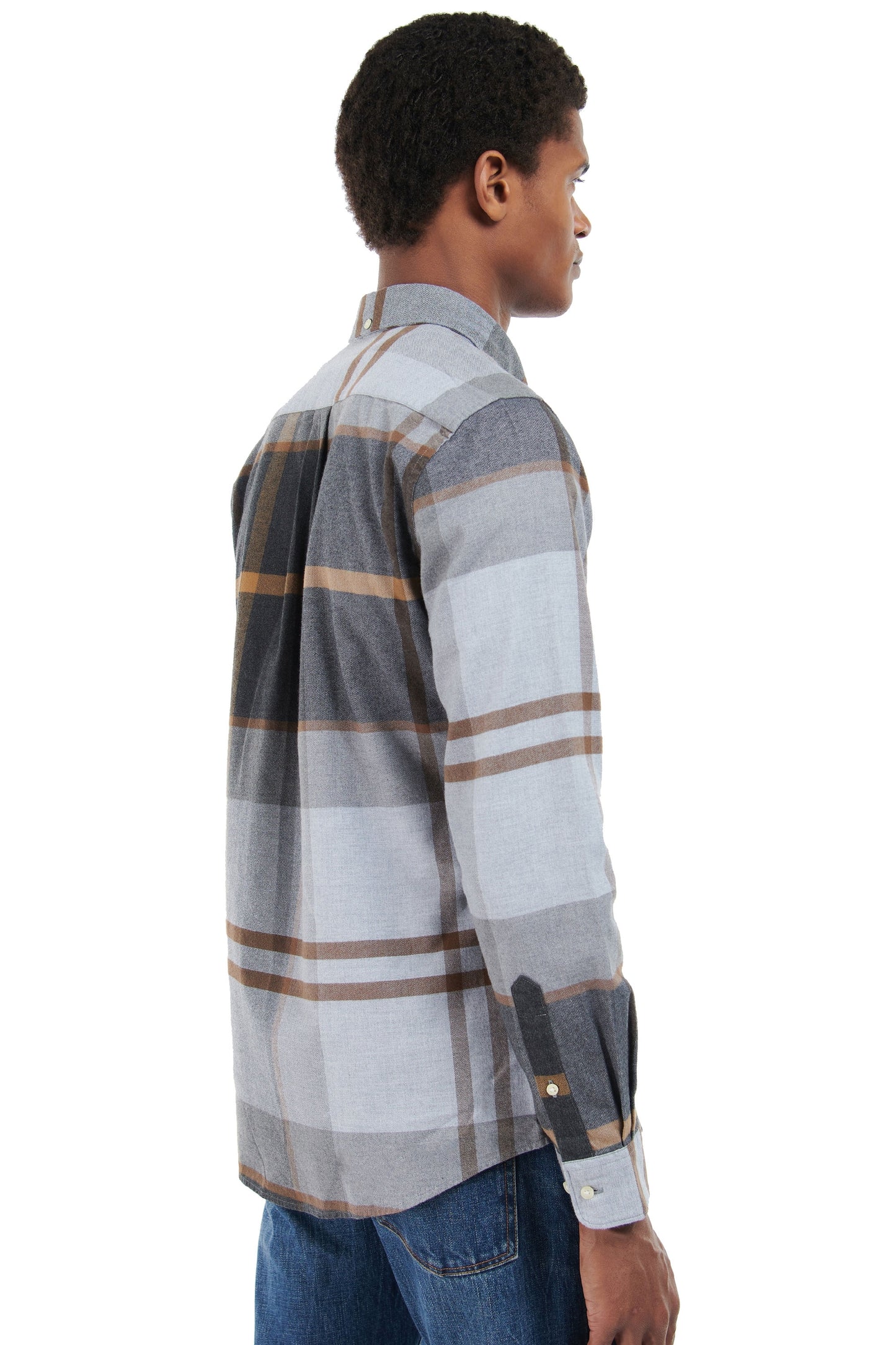 Chemise ajustée Barbour Iceloch Gris pierre