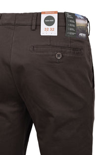 Meyer Roma Cotton Trouser Brown Meyer