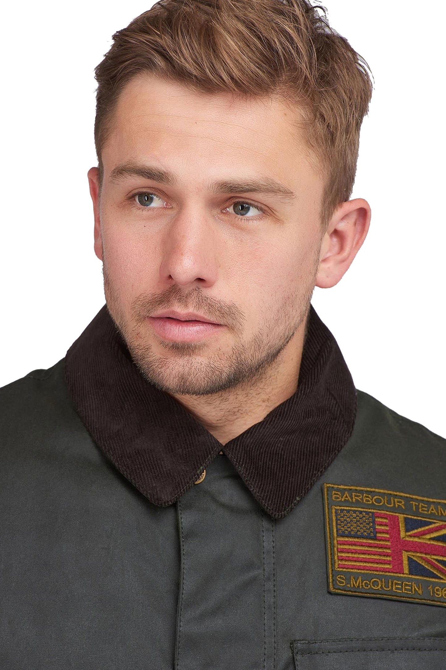 Giacca cerata Barbour Steve Mcqueen Workers Salvia