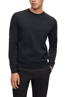 Botto-l Crew Neck Knitwear Black Boss Black