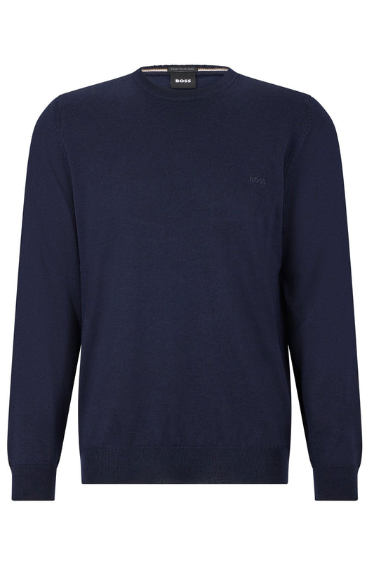 Botto-l Crew Neck Knitwear Dark Blue