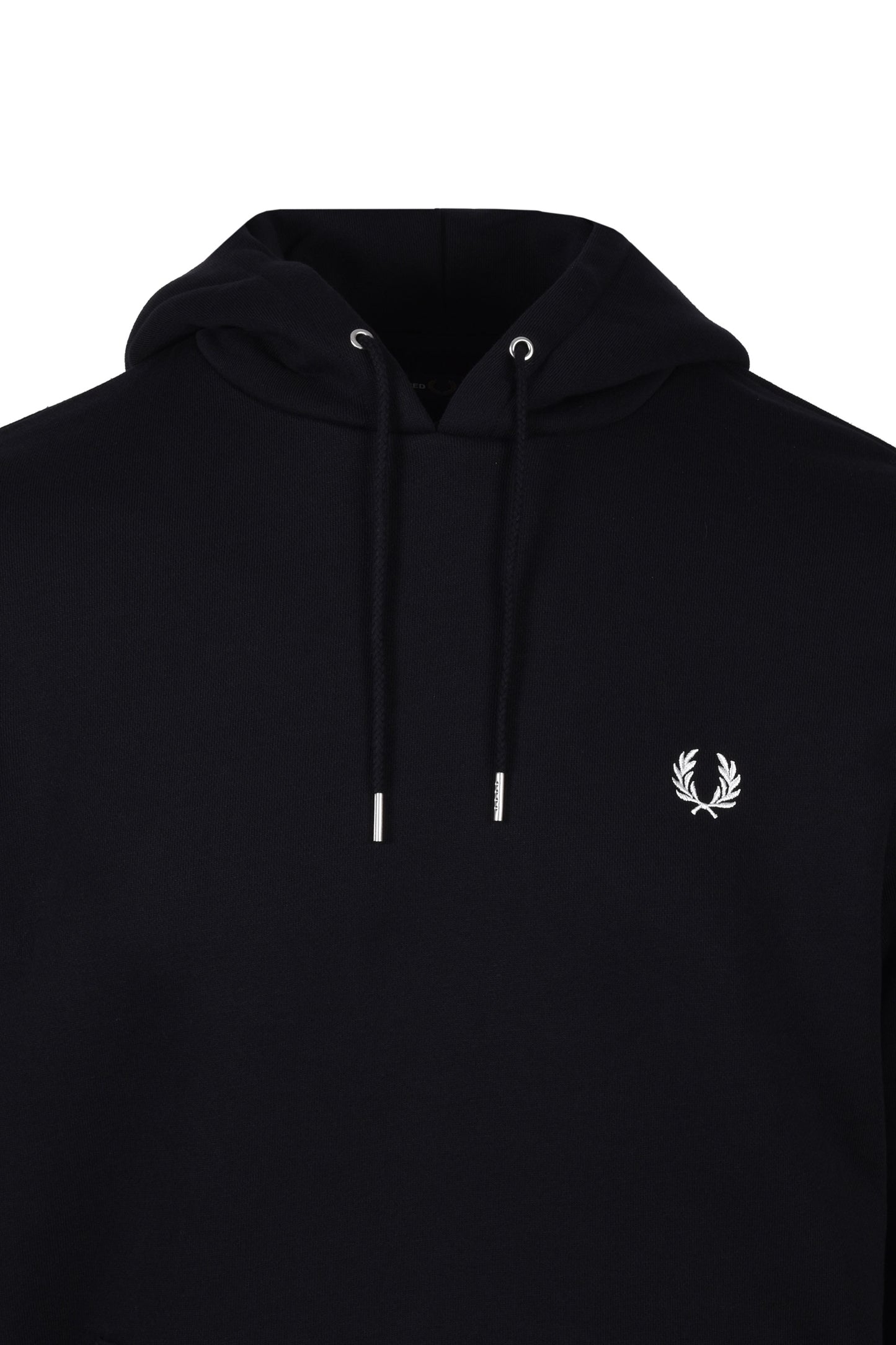 Fred Perry Tipped Hooded Sweatshirt Black Fred Perry Michael Stewart Menswear  Sweatshirts & Hoodies
