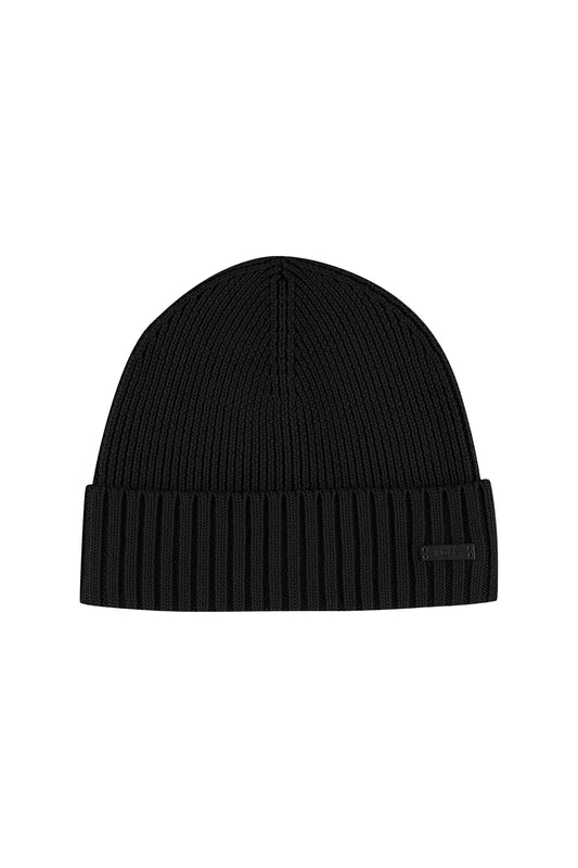 Boss Fati Beanie Hat Black