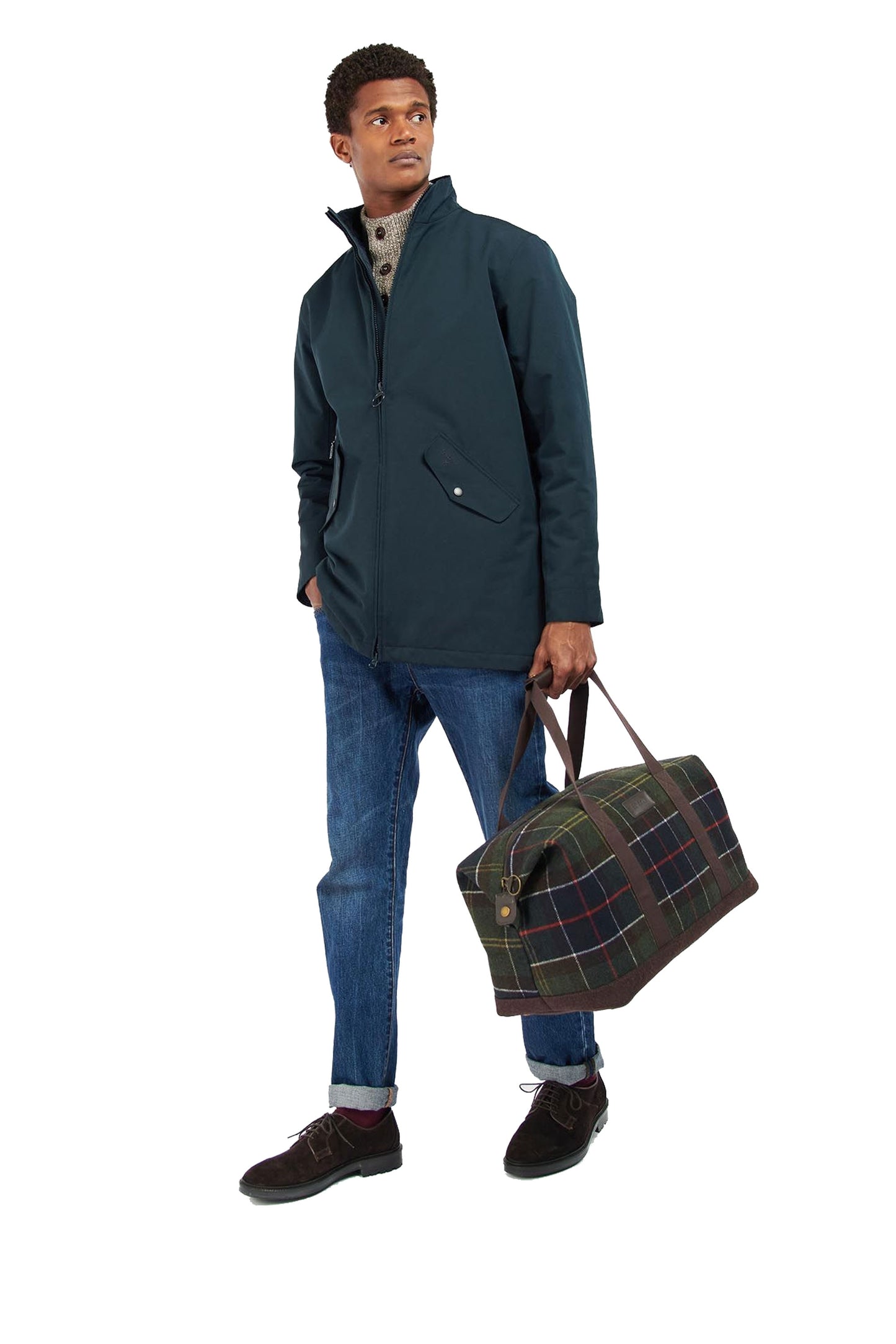 Barbour Cree Tartan Holdall Tartan classico