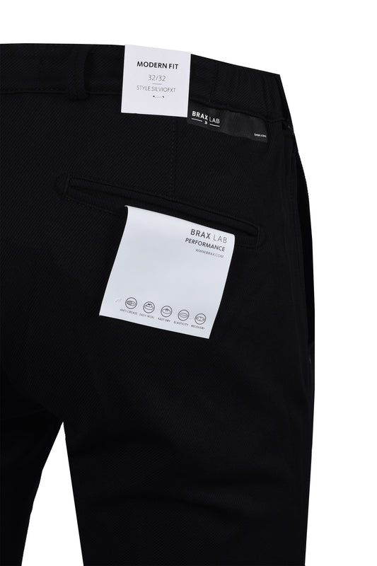 Brax Silviofxt Casual Trouser Black
