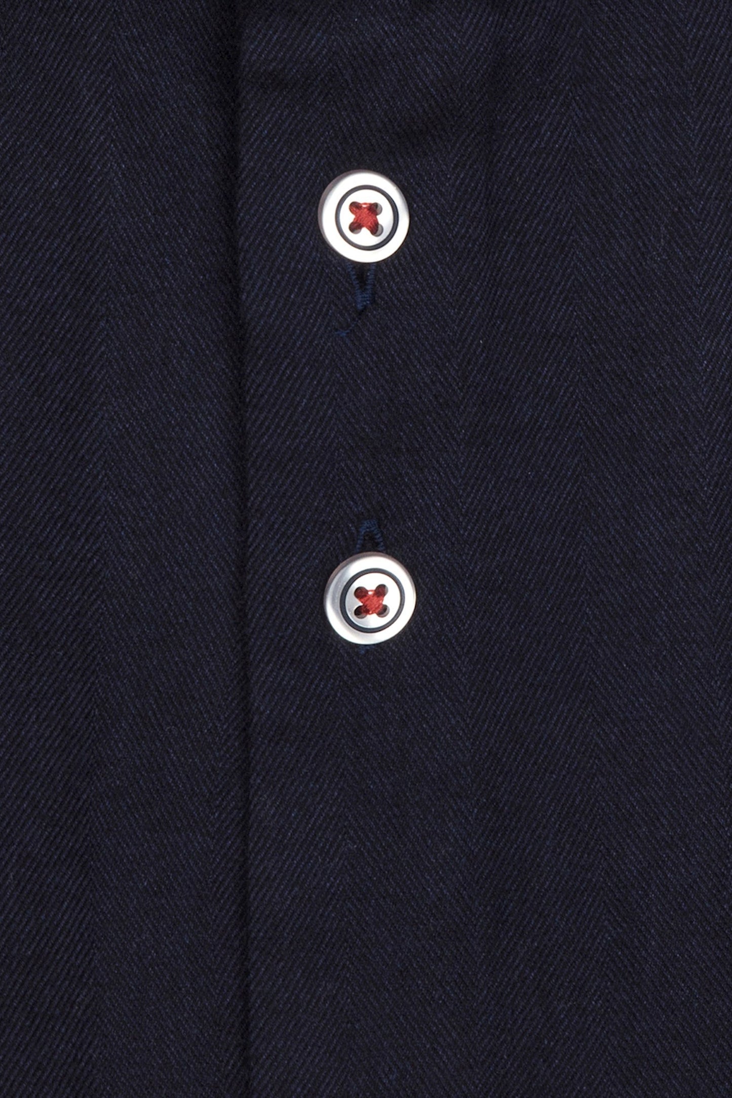 Camicia casual R2 con colletto morbido blu navy