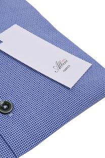 Gravson Blue Patterned Shirt Gravson London