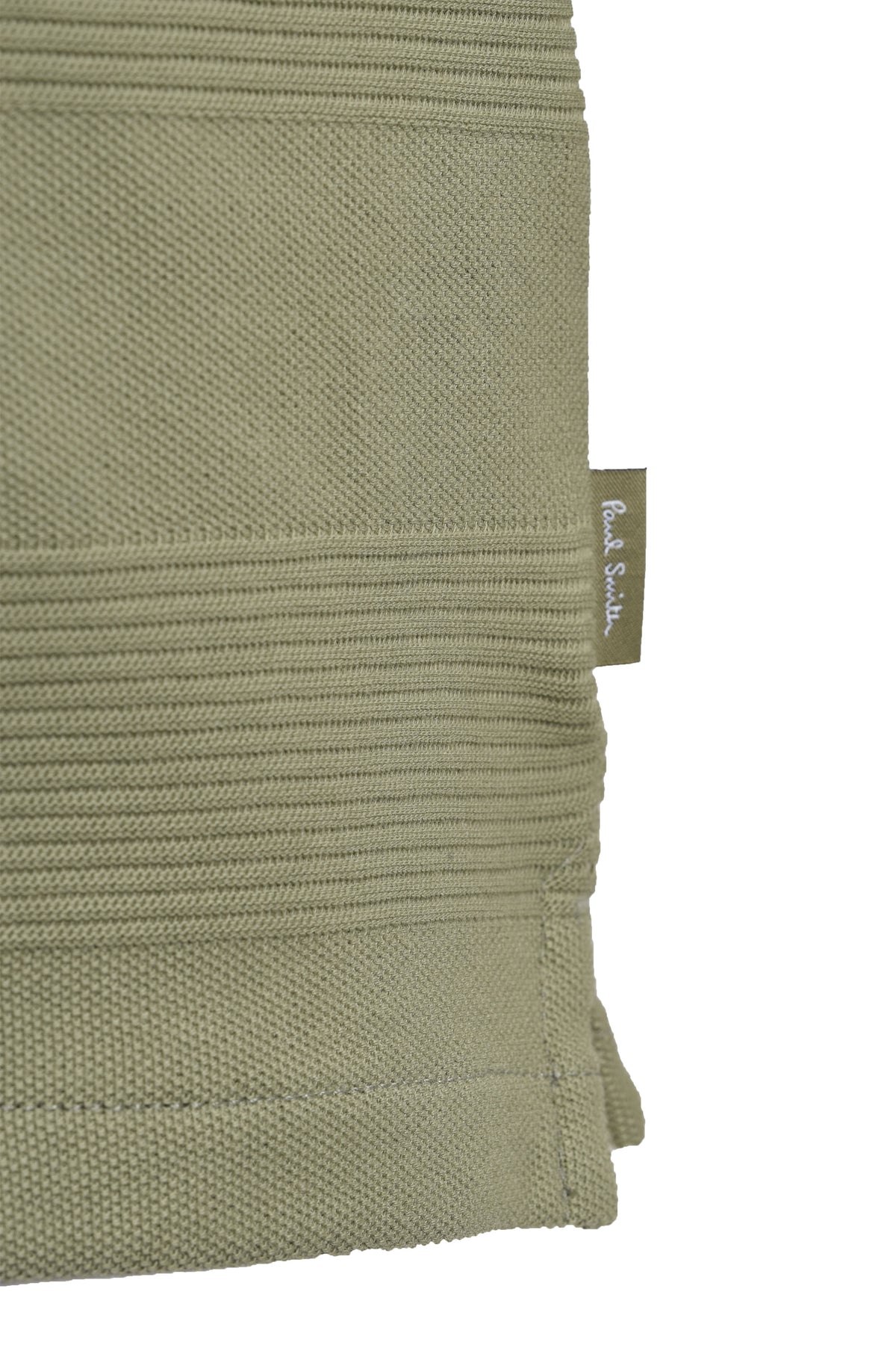 Paul Smith PAUL SMITH REG FIT ZIP POLO GREEN