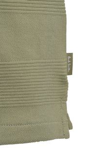 Paul Smith PAUL SMITH REG FIT ZIP POLO GREEN