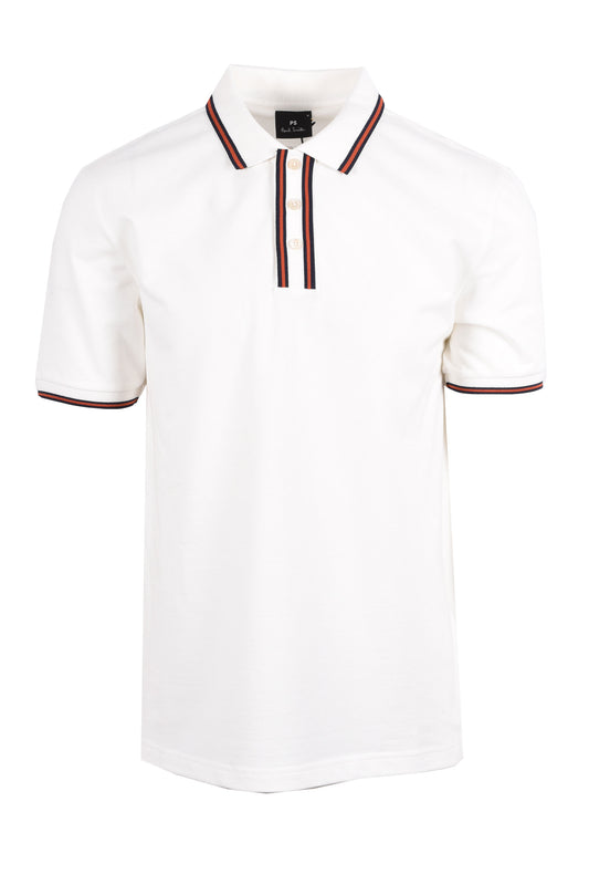 PAUL SMITH REG FIT POLO SHIRT WHITE