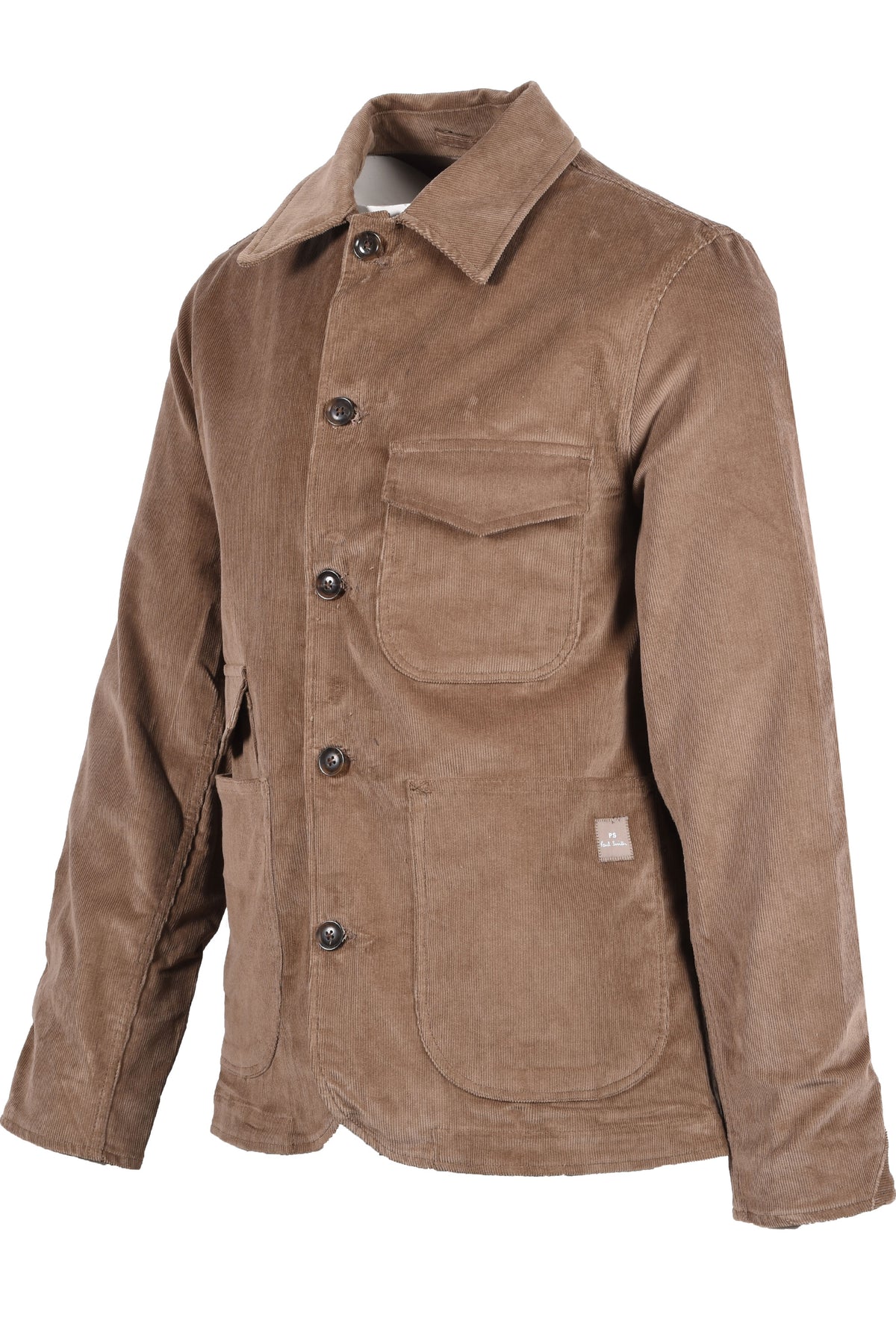 PAUL SMITH CORDUROY WORK JACKET BROWN