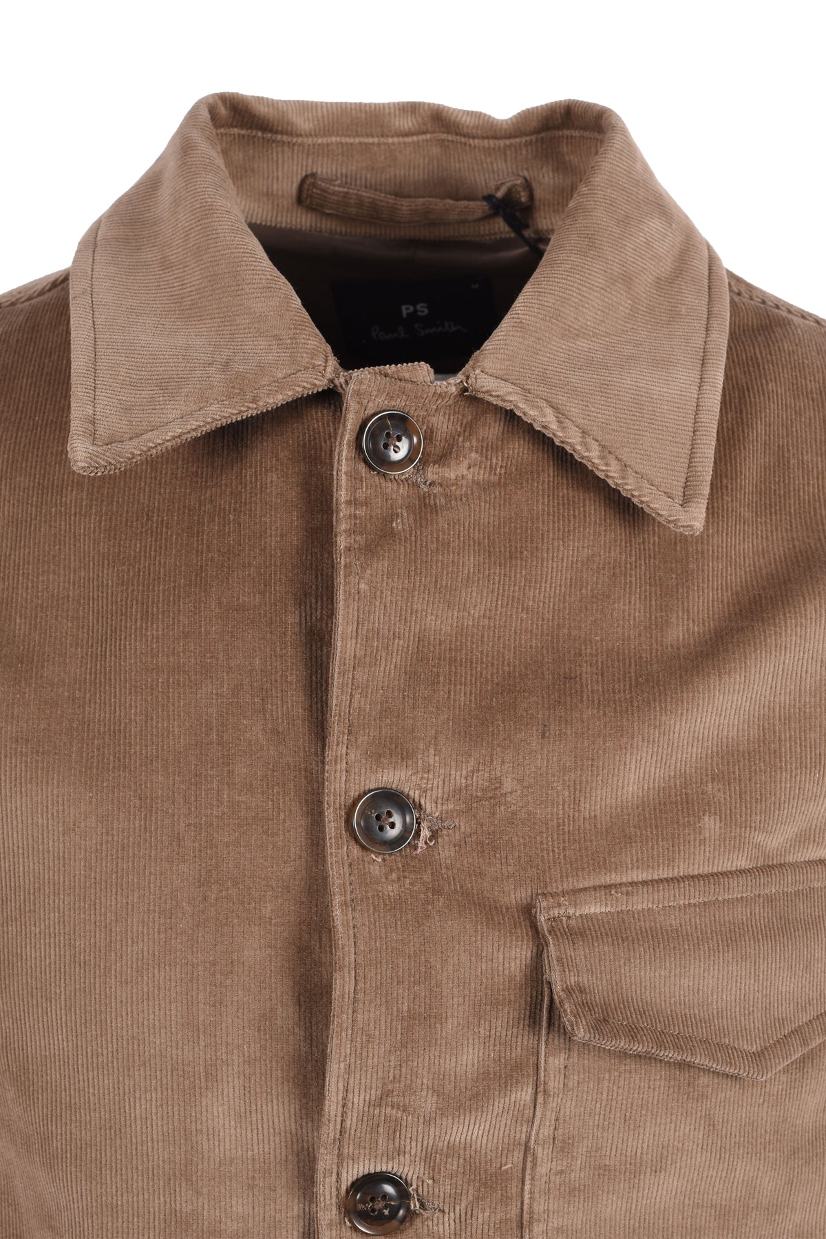 PAUL SMITH CORDUROY WORK JACKET BROWN