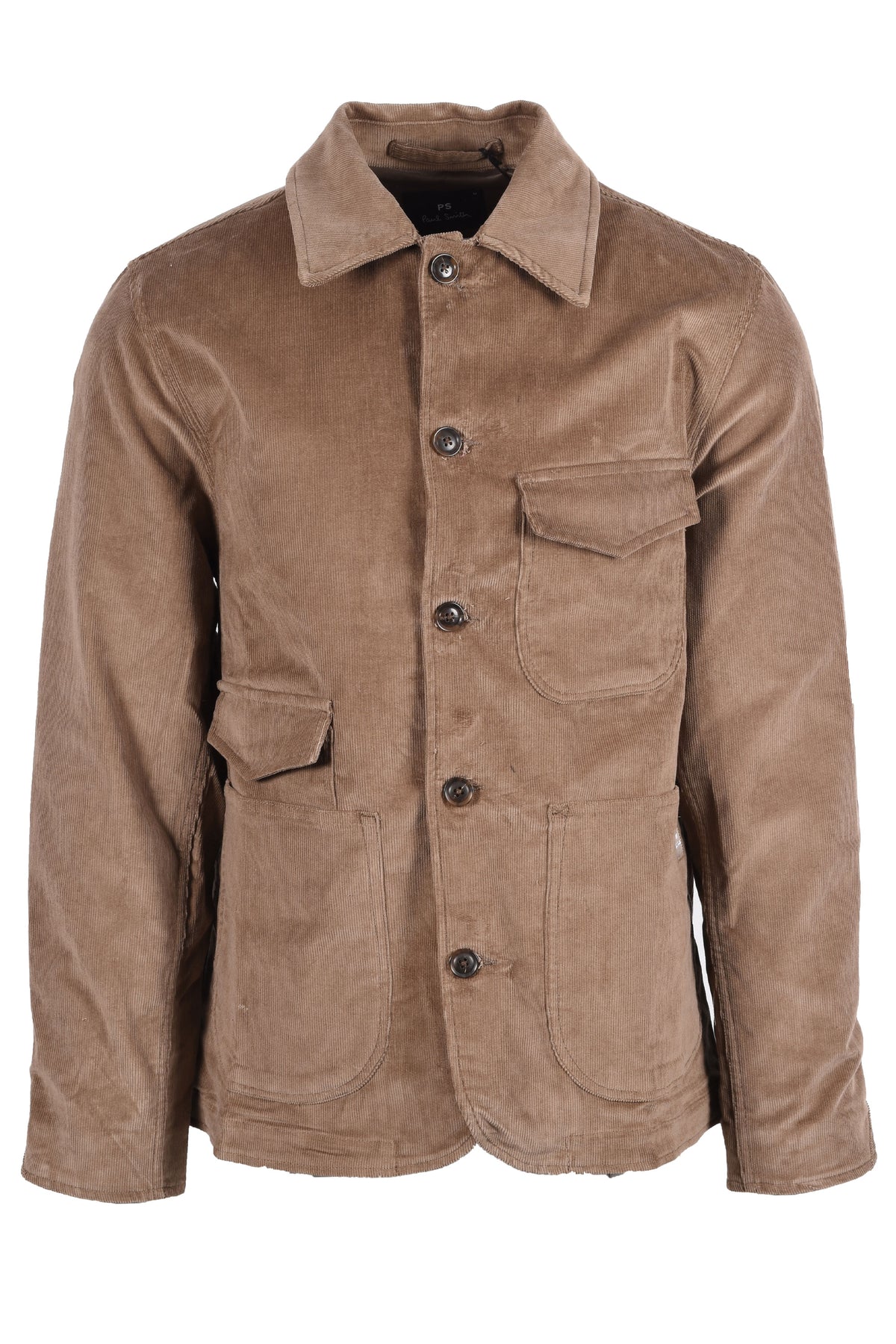 PAUL SMITH CORDUROY WORK JACKET BROWN