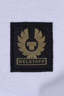 Belstaff Short Sleeve Polo Shirt White Belstaff