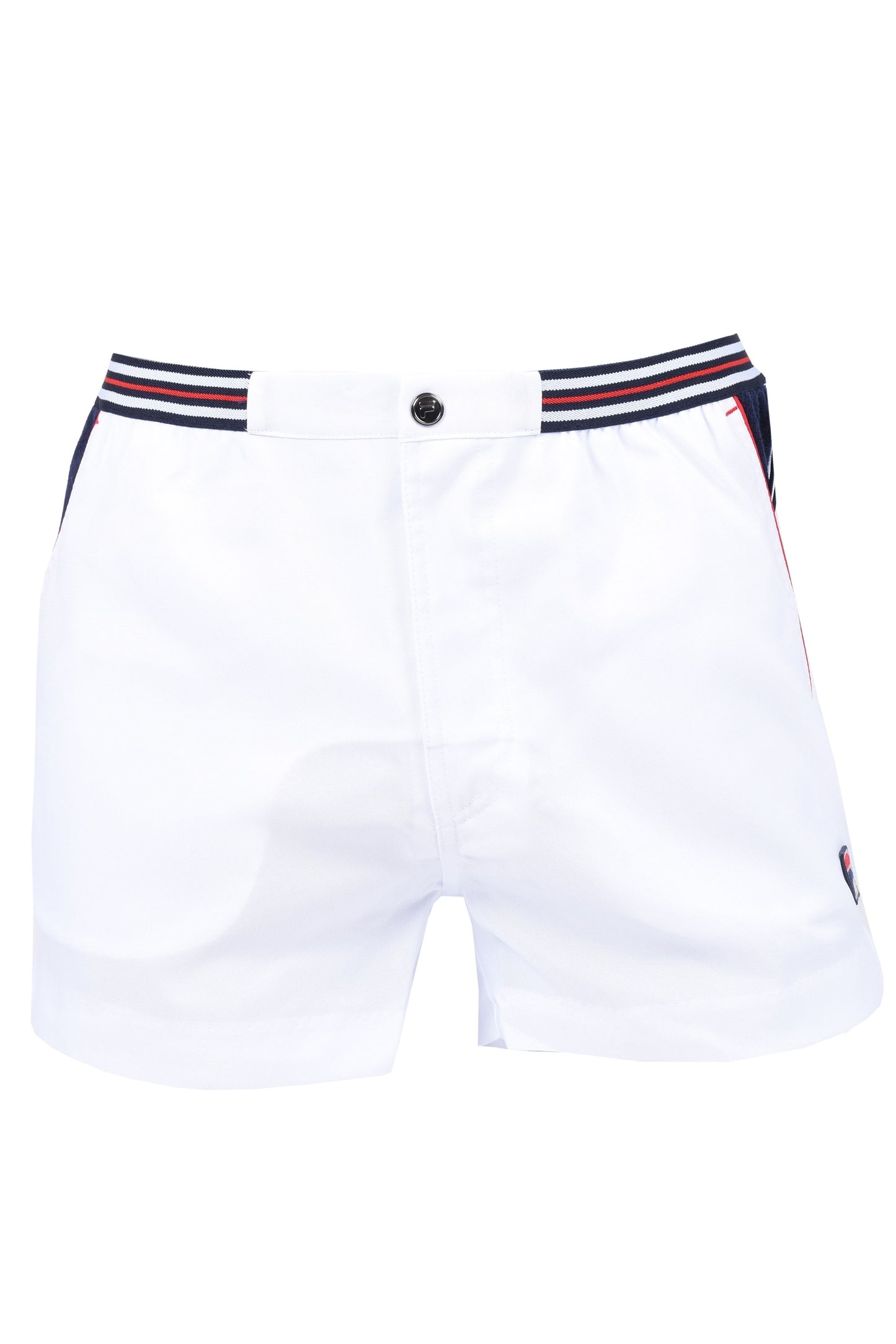 Fila Vintage Hightide 4 Terry Pocket Stripe Shorts White/white/navy