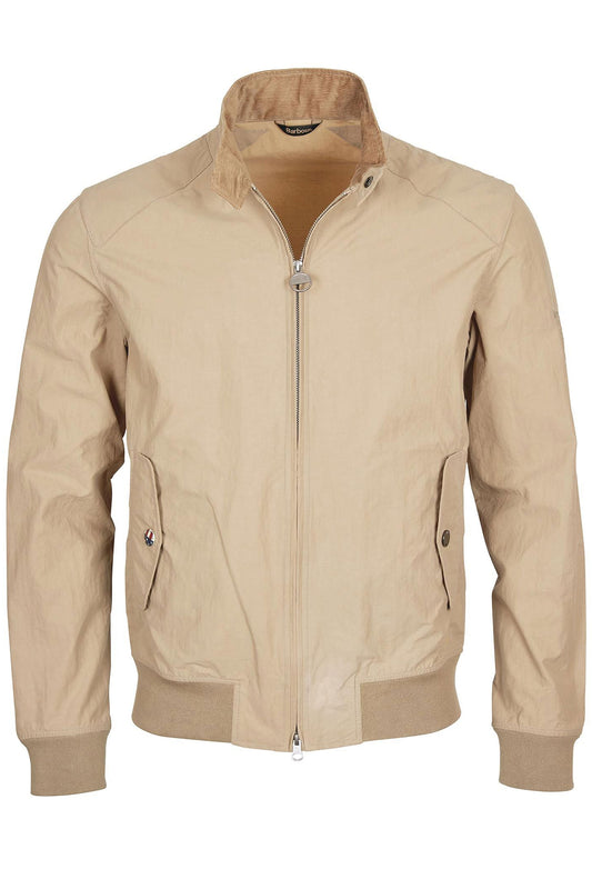 Veste Barbour Steve McQueen Rectifier Harrington marron militaire