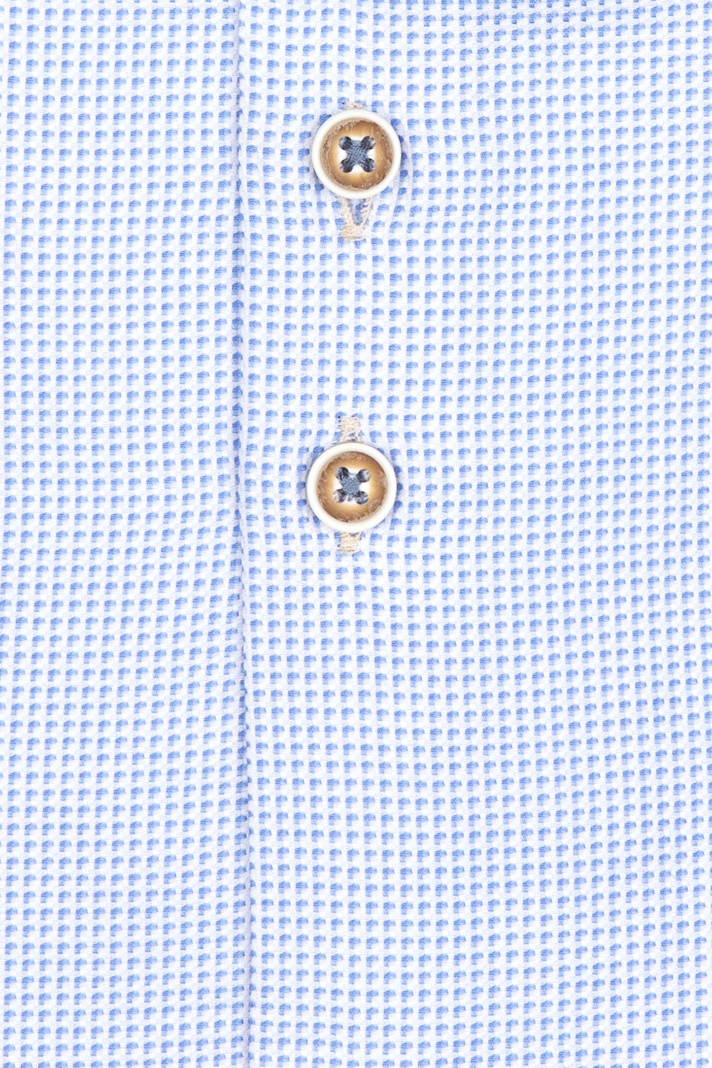 Chemise à manches longues à col coupé R2 Cobalt