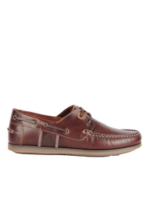 Barbour Wake Boating Shoe Mahogany Barbour