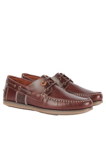 Barbour Wake Boating Shoe Mahogany Barbour