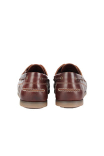 Barbour Wake Boating Shoe Mahogany Barbour