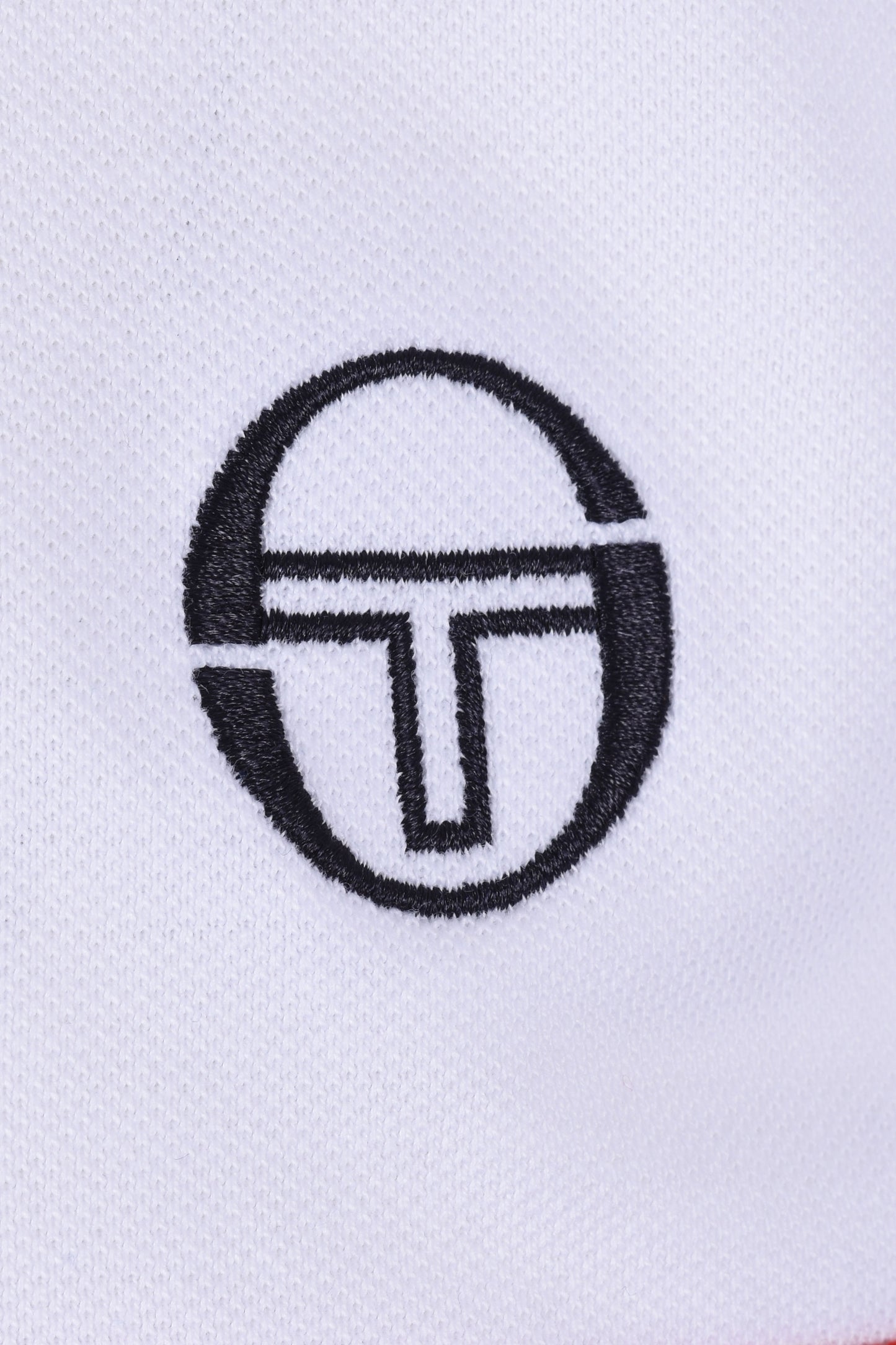 Sergio Tacchini Supermac Polo White/adrenaline Rush