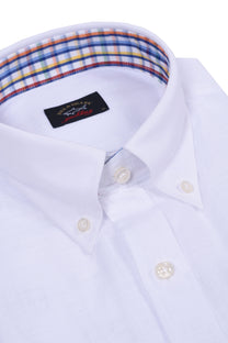 Paul And Shark Short Sleeve Shirt White Paul & Shark