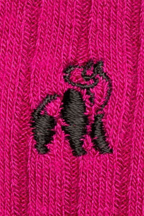 Swole Panda Bamboo Socks Cerise Swole Panda