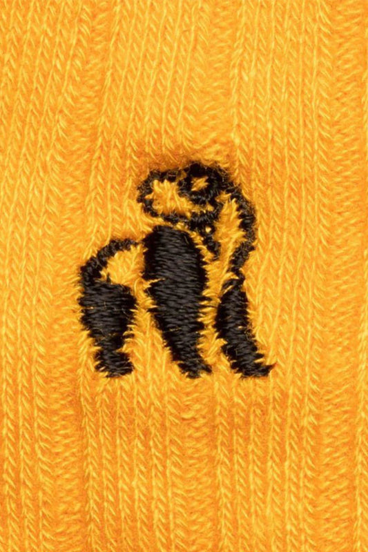 Calzini di bambù Swole Panda gialli