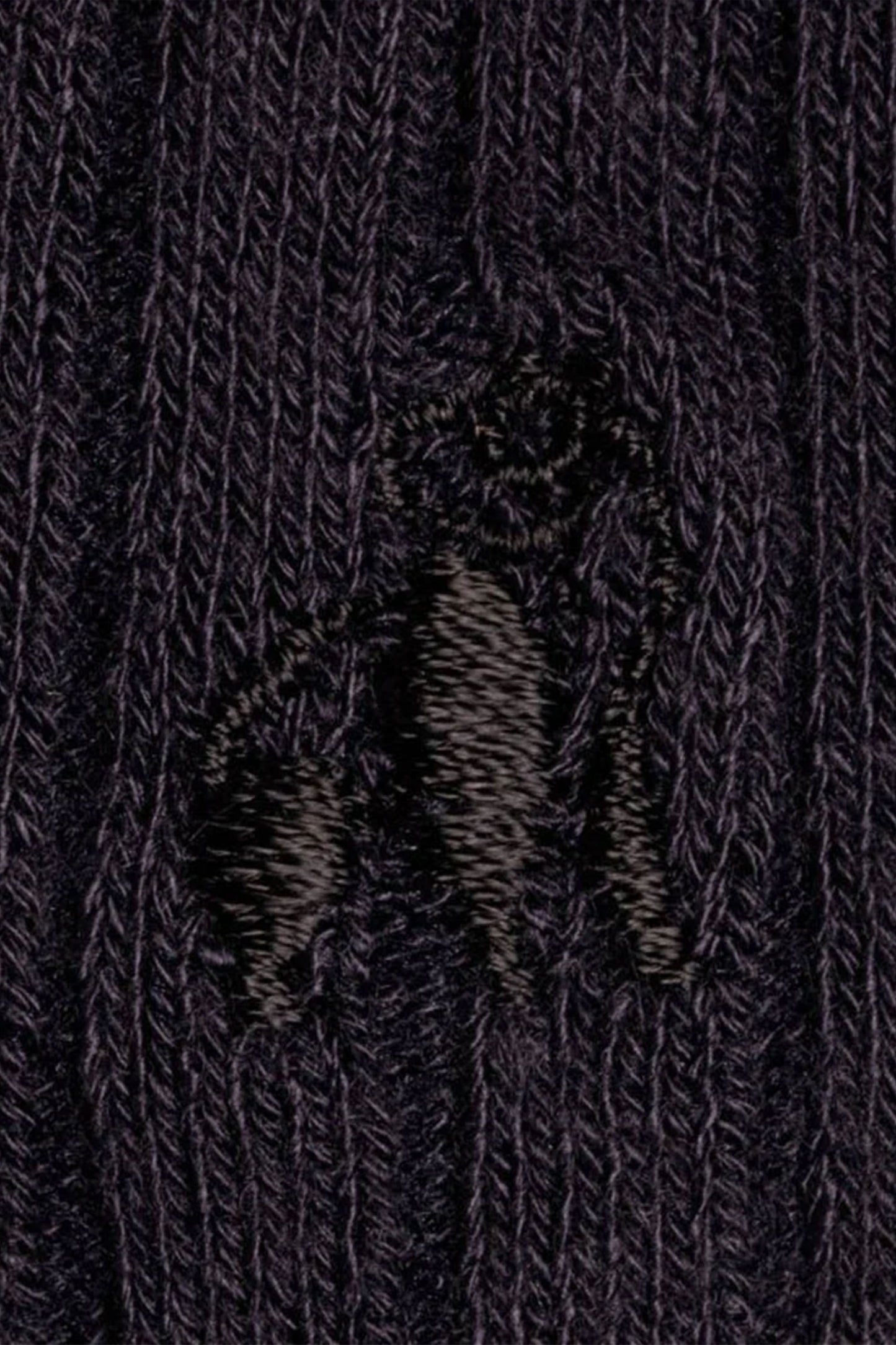Chaussettes Swole Panda en bambou bleu marine