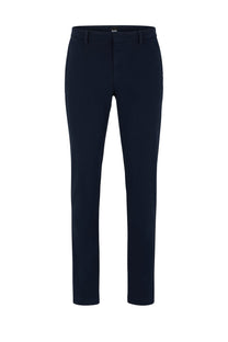 Boss Black Kaito 1 Cotton Trousers Dark Blue Boss Black