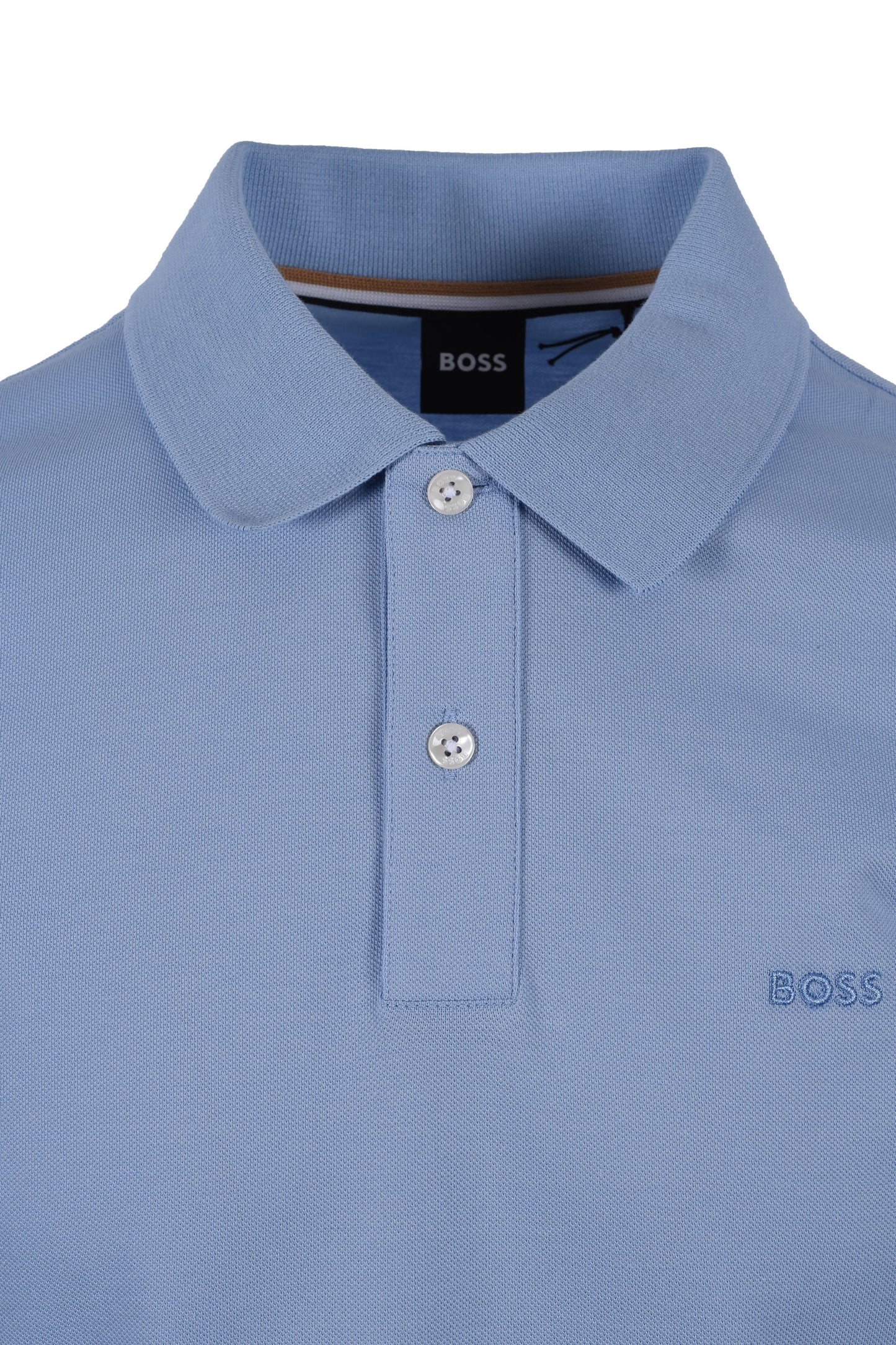 Polo Boss Pallas blu aperto