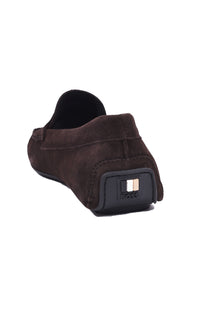 Boss Noel_mocc_sd Driving Shoe Dark Brown Boss Black