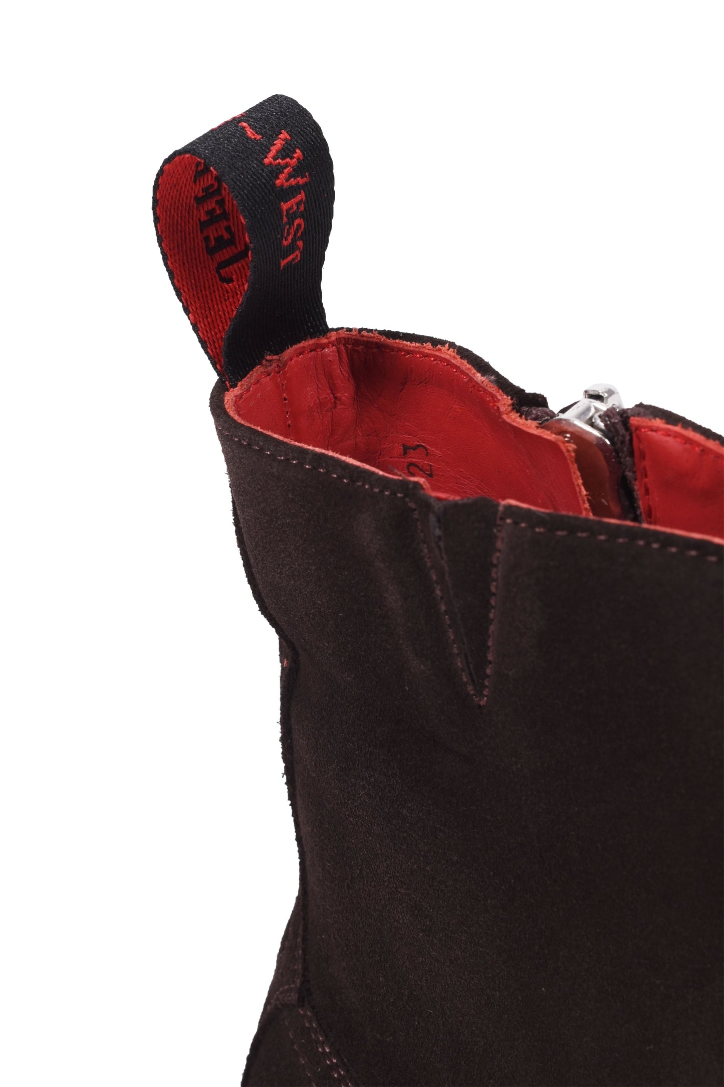 Jeffery West Page B Rock And Roll Boot Brown Suede
