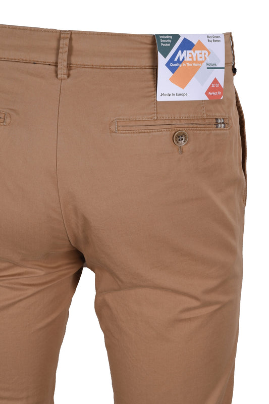 Pantaloni in cotone Meyer Rio Sabbia
