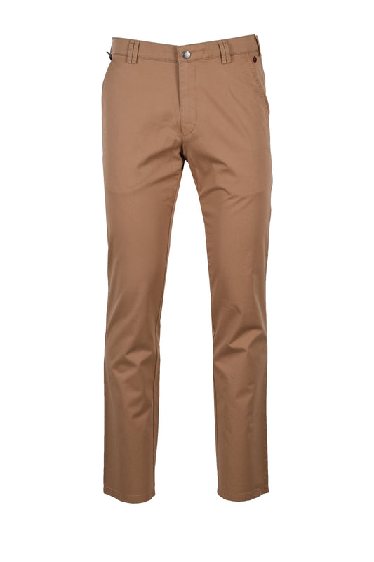 Pantaloni in cotone Meyer Rio Sabbia