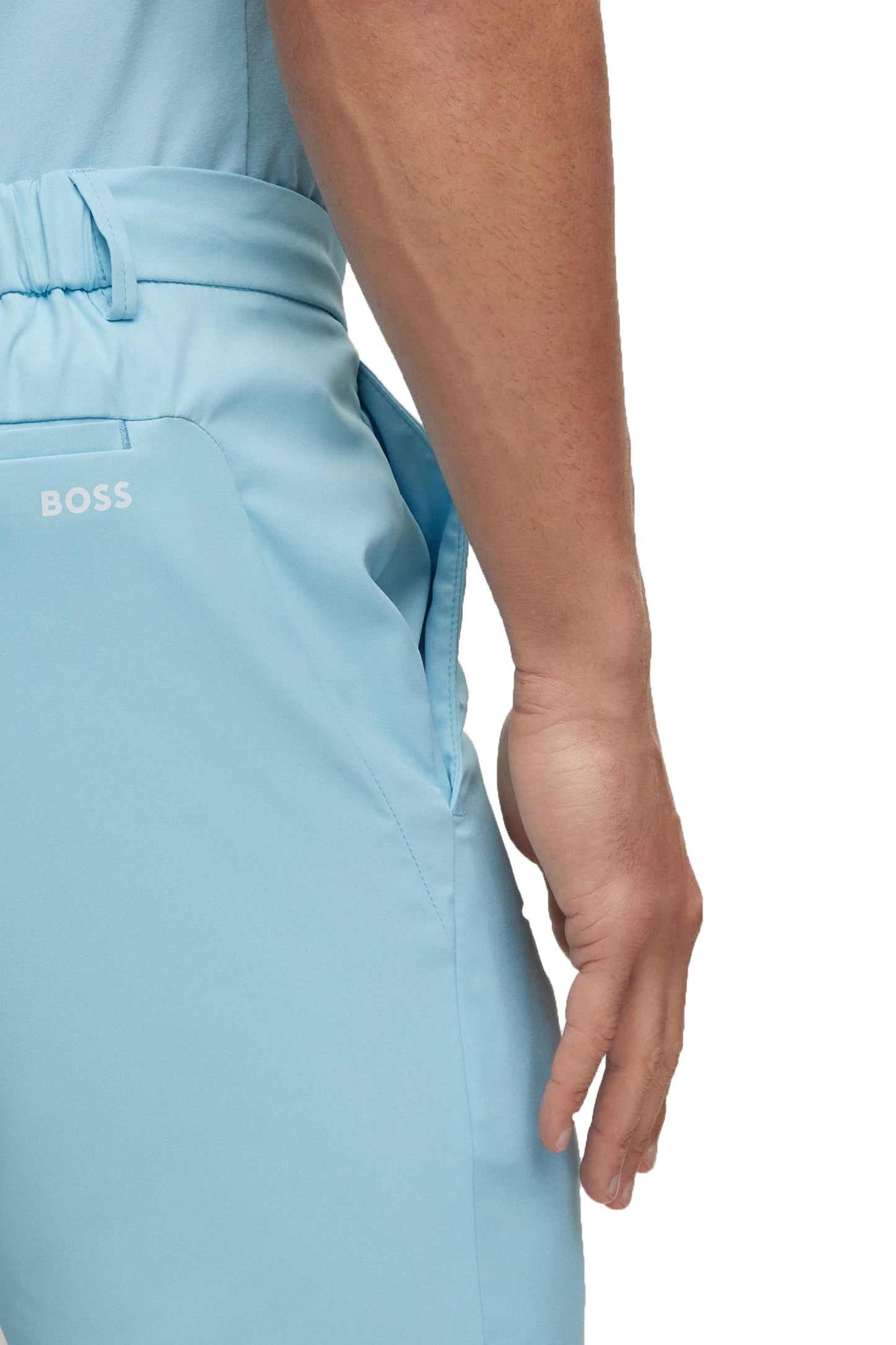 Short Bosss_drax Bleu pastel clair