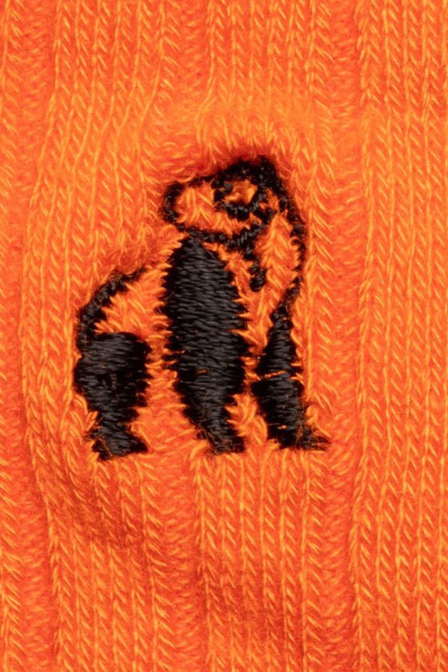 Swole Panda Bamboo Socks Orange