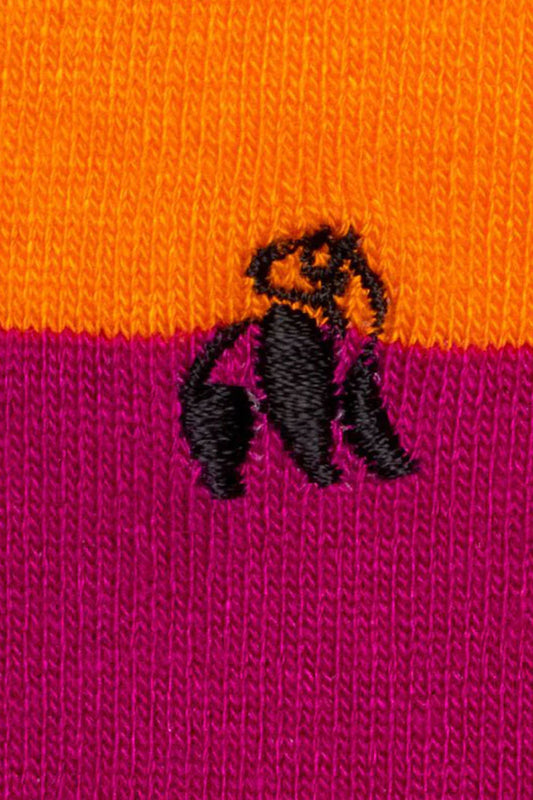 Calzini di bambù Swole Panda a strisce multiple