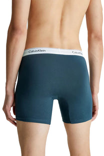 Calvin Klein 3 Pack Boxer Briefs Mid Navy/Mauve/Blue Calvin Klein
