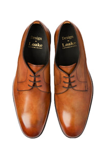 Loake Atherton Derby Shoe Tan Loake