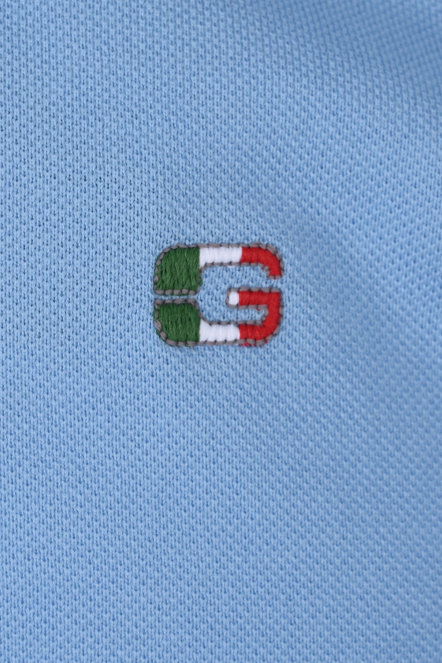 Polo Giordano Nico Signature Modern Fit blu cielo