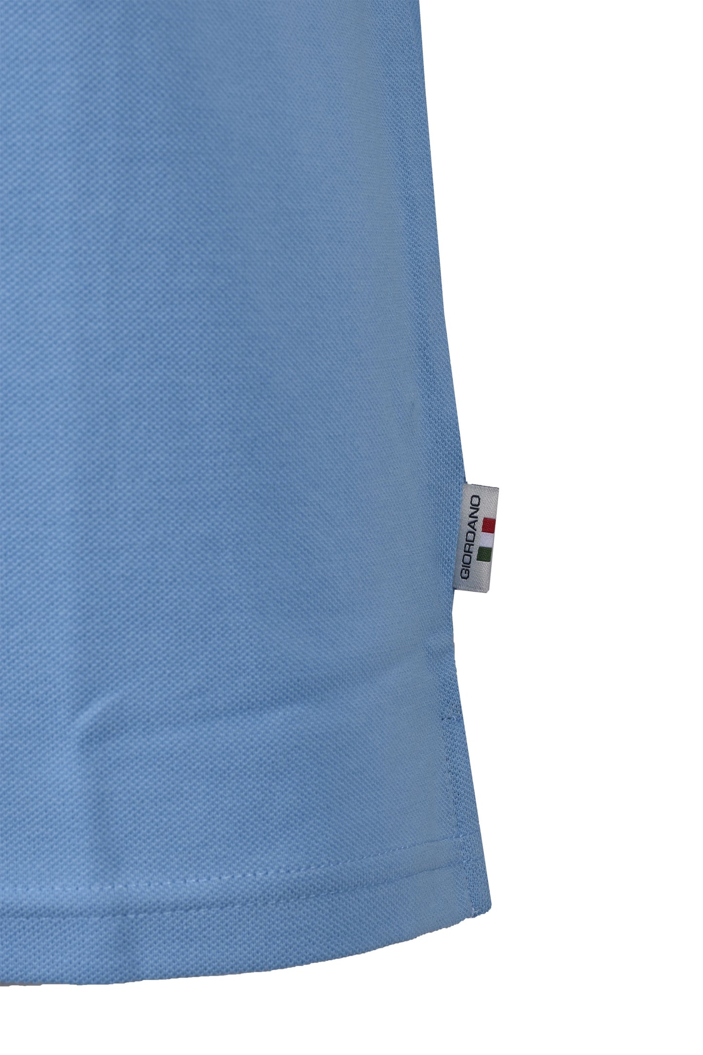 Polo Giordano Nico Signature Modern Fit blu cielo