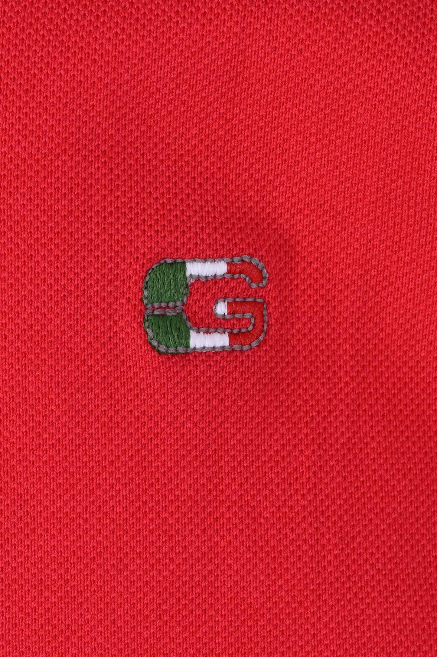 Polo Giordano Nico Signature Modern Fit rossa
