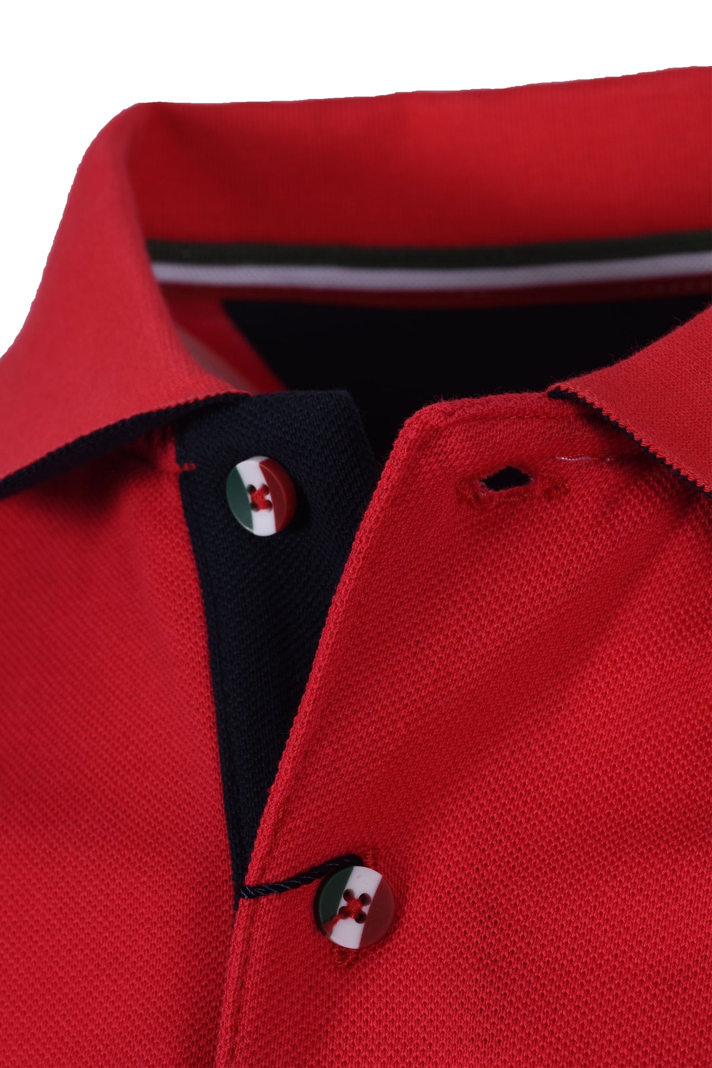 Polo Giordano Nico Signature Modern Fit rossa