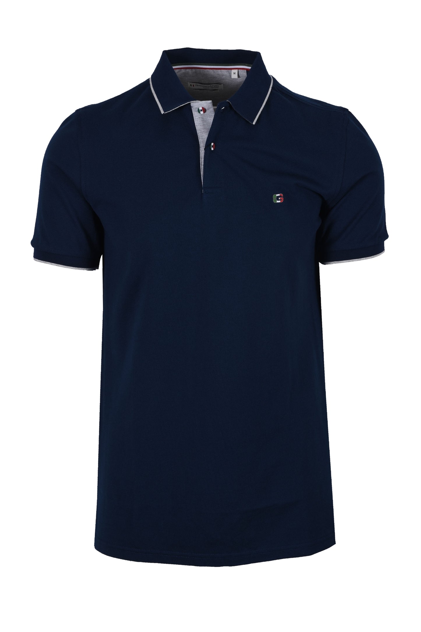 Polo Giordano Nico Signature Modern Fit blu navy