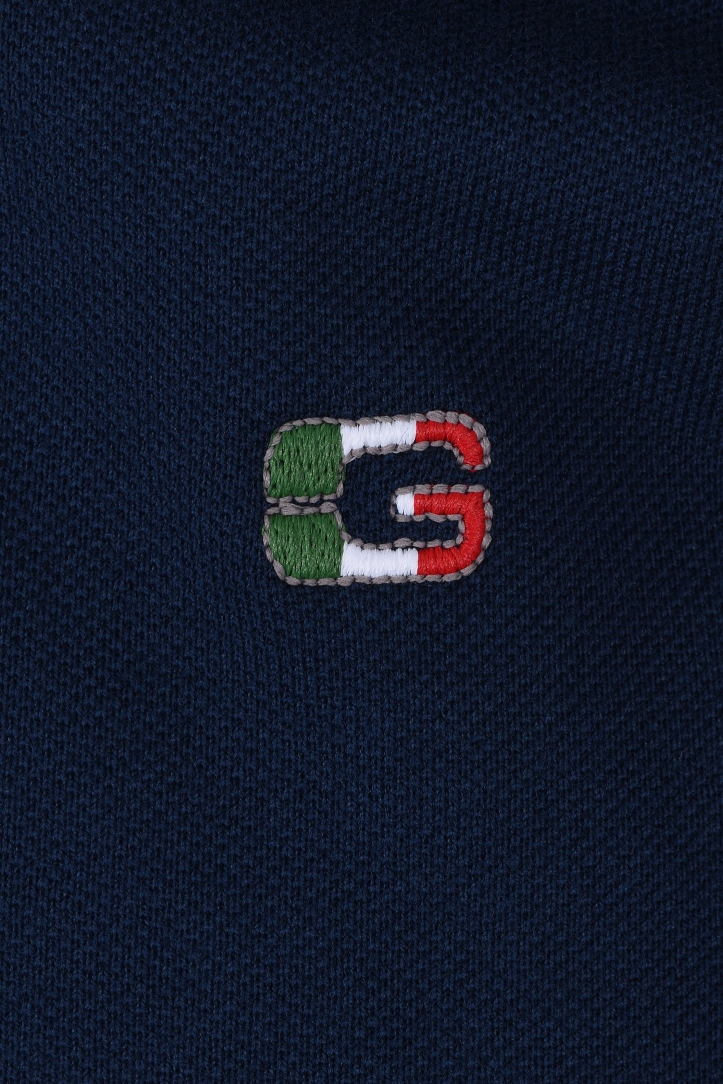 Polo Giordano Nico Signature Modern Fit blu navy