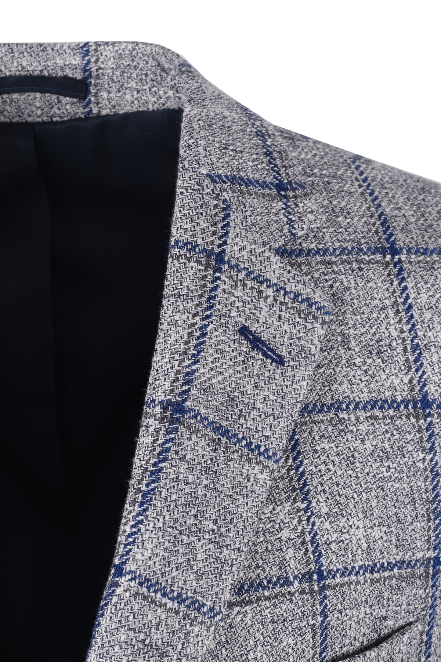 Giacca Mazzelli Grigio Blu Check