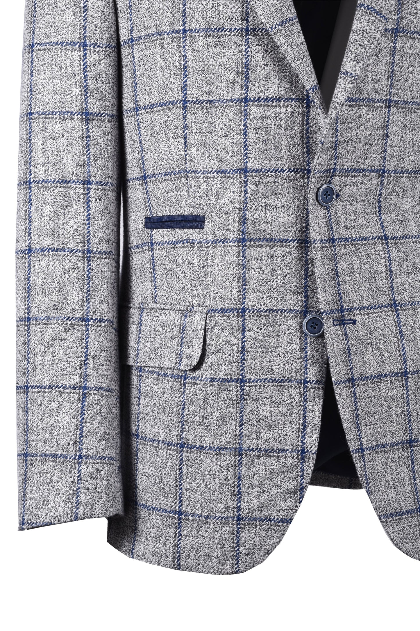Giacca Mazzelli Grigio Blu Check