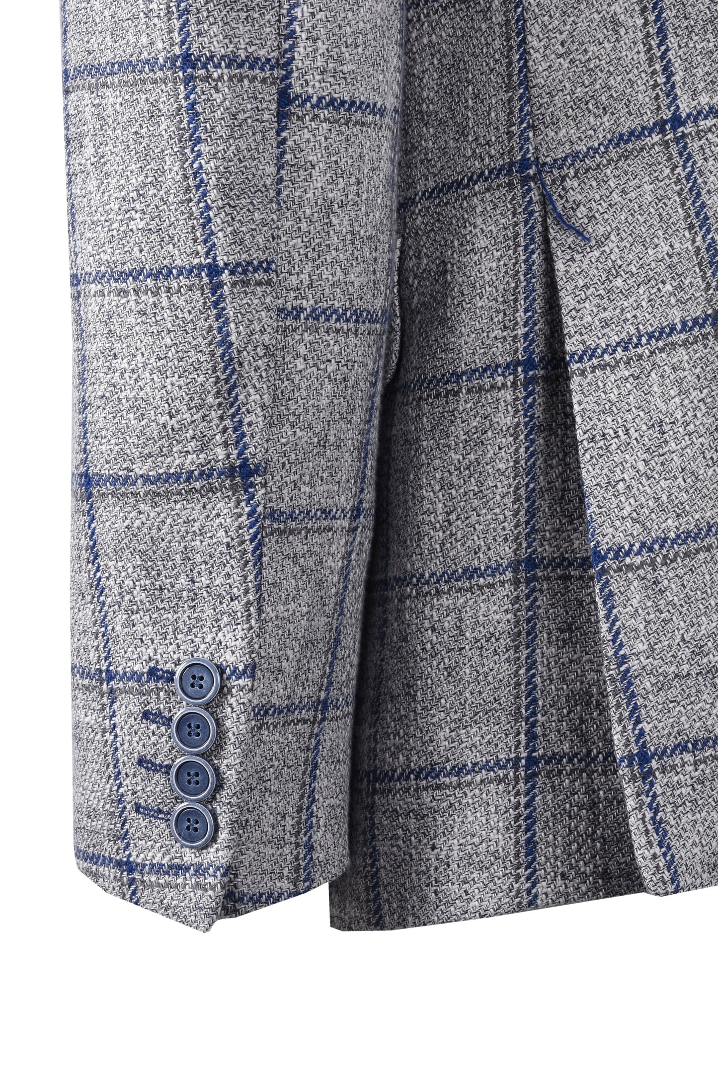 Giacca Mazzelli Grigio Blu Check